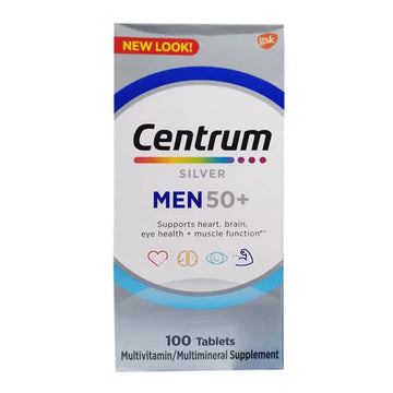Centrum Silver Men 50+ 100 Tablets